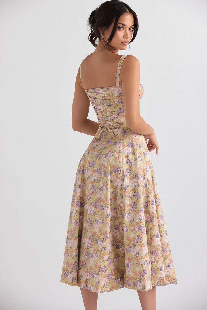 Vestido Midi Verão de Alcinha