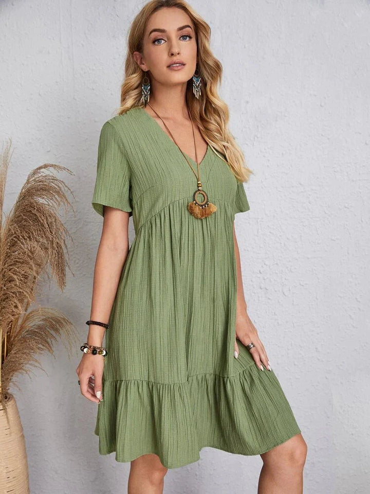 Vestido Midi Soltinho Estilo Verão